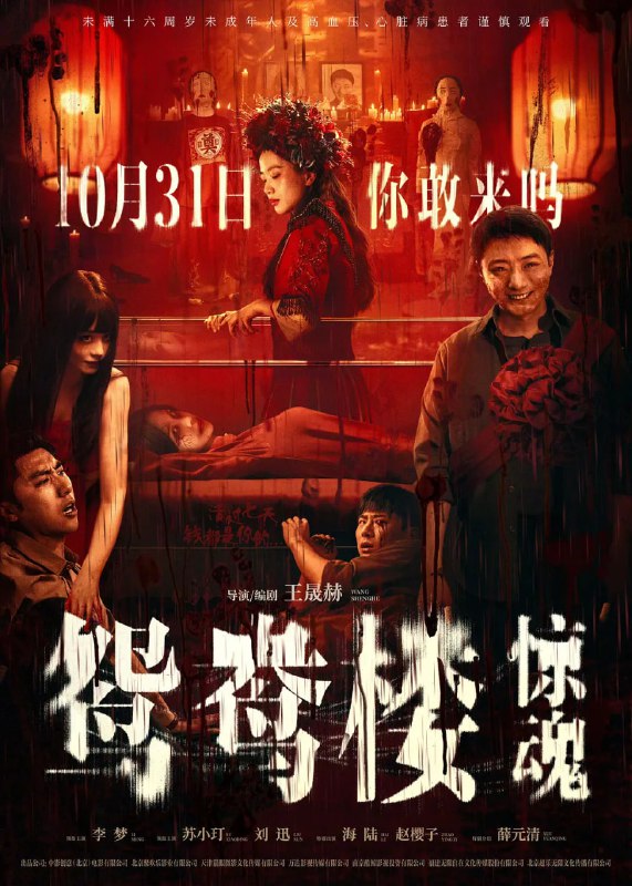 名称：鸳鸯楼·惊魂 (2024)描述：一群心怀鬼胎的人被巨额保金诱惑，住进了阴森“鬼”楼